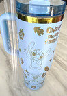 Blue Stitch Stainless Steel Tumbler Cup Mug -40oz- Laser Engraved - Blue