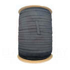 3 8   9 5mm  Black Knitted Elastic - Us Made