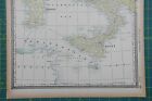 Italy Vintage Original 1894 Rand Mcnally World Atlas Map Lot
