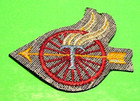Puerto Rico  Pr   Traffic  2 7 8  X 3 1 4  Vintage  Police Patch   Free Shipping