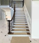 New  12 Pure Era Bullnose Carpet Stair Treads Set Tape Non-slip Indoor Stair Pro