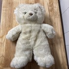 Russ Berrie Snowden White Teddy Bear 15  Vtg Plush Stuffed Animal Soft  W  Tag