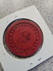 25 Frontier Club Wagon Vintage Casino Chip Las Vegas Obsolete Super Rare 1940 s