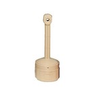 Justrite 26806b Free-standing Cigarette Butt Receptacle Beige Personal Smoker s