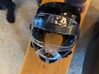 Black Martial Arts Gear Helmet hand chest feet Karate Ata Sparring Vinyl Set