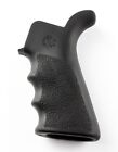 Hogue Overmolded Rubber Grip With Beavertail   Finger Grooves - Black