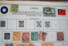 China 1880s-1960s Collection Of 2 000  Stamps Mint   Used In Harris Album