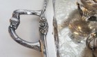 Vtg  Silver Plated-rogers 1881 Glenrose-6 Piece Tea  Coffee Set W serving Tray  