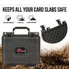 50ct Graded Card Storage Box Travel Waterproof Case Slab Holder  protector Black
