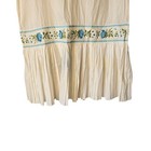 Vintage Flair Lingerie Styled By Helen Bencker Sailor Collar Blue Flowers Size S