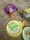 American Girl Doll Julie Sleepover Snack Set Lot