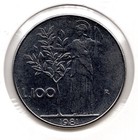 1981 Italy 100 Lire  1964 