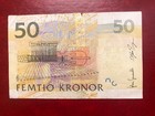 Sweden 50 Kronor Banknote   2004-2011  Excellent