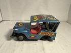 Vintage Japan Tin Mobil Service Toy Jeep Friction Truck