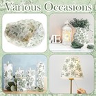 36 Pack 6 Styles Sage Green Decoupage Napkins Assorted Floral Chinoiserie