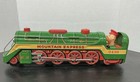 Vtg Green Mountain Express In Original Box Tin Litho Toy Train Japan 3430