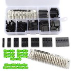 310pcs 2 54mm Dupont    Male   Female Jumper Wire Connector Housing Kit W pins