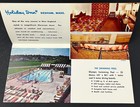 1960s Dedham Boston Massachusetts Holiday Inn Vintage Travel Hotel Brochure