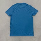 Reebok Mens Train Ss Tech Tee Blue Short Sleeve Athletic T-shirt Size M New