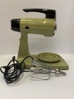 Vtg 70s Retro Avocado Green Sunbeam Mixmaster Stand Mixer W Bowl Htf  