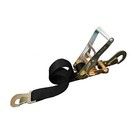 Usa 2  X 8  Off-road Ratchet Tie Down Strap Snap Hook Car Auto Hauler Tow Truck