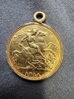 Great Britain Gold Coin 1914 King George V Sovereign Unc Old And Rare