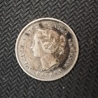 1888  Canada  Five  Cent Silver Coin   nice   Free Shipp  C3090