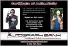 Jeff Hardy Authentic Signed Wwe Wrestling 8x10 Photo W cert Autographed 27