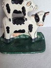 Vintage Cast Iron Stacked Farm Animals Door Stop Country Decor 10    Tall Painted