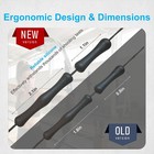 Nrjsscc 8-set Archery Bowstring Finger Guard  Bow String Savers  Black 