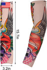 20pcs Temporary Tattoo Arm Sleeves Fake Temporary Tattoo Sleeves                               