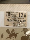    oklahoma    St  James Theatre  Original Playbill ticket Stub Oct 12  1944 Matinee