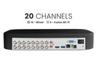 Lorex Fusion 4k 20-channel  16 Wired And 4 Fusion Wi-fi  Digital Video Recorder