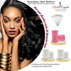 Hourglass All Hair Types Unisex Rollers-white 47mm 1 85in     Pack Of 6