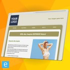 Ebay Template Responsive Natural - Beige - Editor Included - Fully Customizable