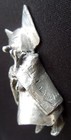 Vintage Sterling Crow Mother Kachina Hopi Sculpture   80 5 Grams 2 8 Oz Heavy  