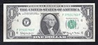 1963-a  1 Frn    partial Face To Back Offset Printing Error    About Uncirculated