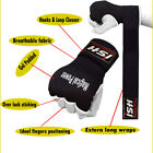 Gel Inner Gloves With Wrist Hand Wraps Padded Mma Boxing Muay Thai Pair