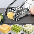 Vegetable Cutter French Fry Chopper Potato Slicer Stainless Steel