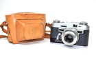 Graflex Graphic 35 Rangefinder 35mm Film Camera W F 3 5 50mm Lens   Case As Is
