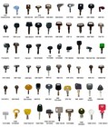 4 Pk 961  Keys For Ditch Witch 1330 Trenchers  3700 4500   Equipment Ignition