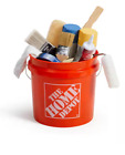 2 Gallon All Purpose Orange Homer Bucket - Free Shipping