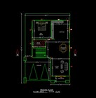 Custom Modern Two-story House Plan 5 Bedroom   3 Bathroom With Cad File