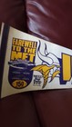 Vintage Minnesota Vikings Farewell To The Met 150 Great Game Nfl Footbal Pennant
