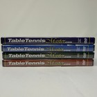 Table Tennis Master Dvd Set  Forehand  Backhand  Service  Smash Mastery