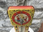 Vintage 1950   s Mattel Tin Wind-up Toy Hickory Dickory Dock Musical Clock Litho