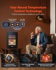Vevor 16l Electric Cigar Humidor Cooler Cabinet 100 Counts Cooling Temperature
