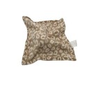 Baby Essential Bear Lovey Brown White Embroidered Soother Security Blanket