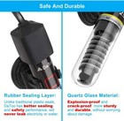 25w Mini Aquarium Heater Betta Fish Tank Heater For 1-5 Gallon Small Fish Tank W