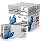 Nitrile Medical Exam Gloves Powder Free Blue S  M  L  Xl  - 100 To 1000 Count